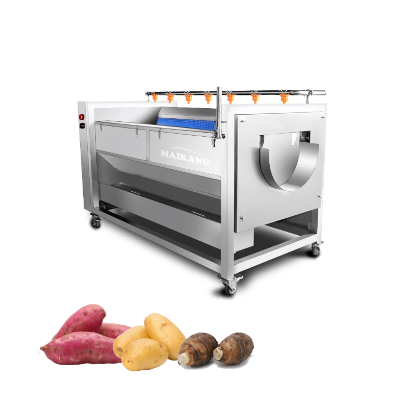 آلة التقشير والغسيل بالفرشاة