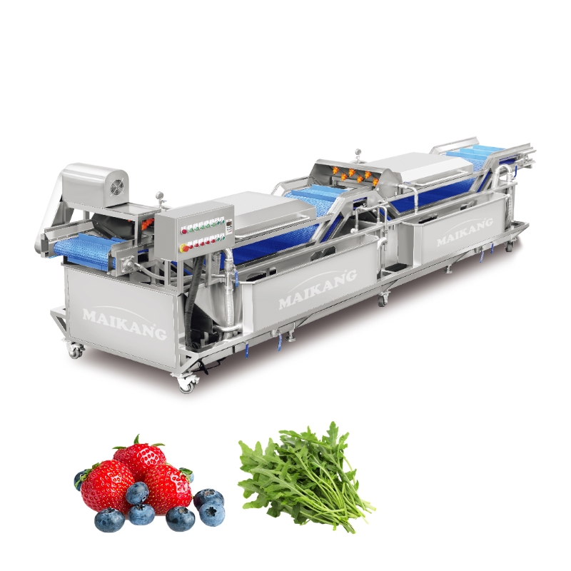 غسالة الخضروات بالرش غير المدمرة