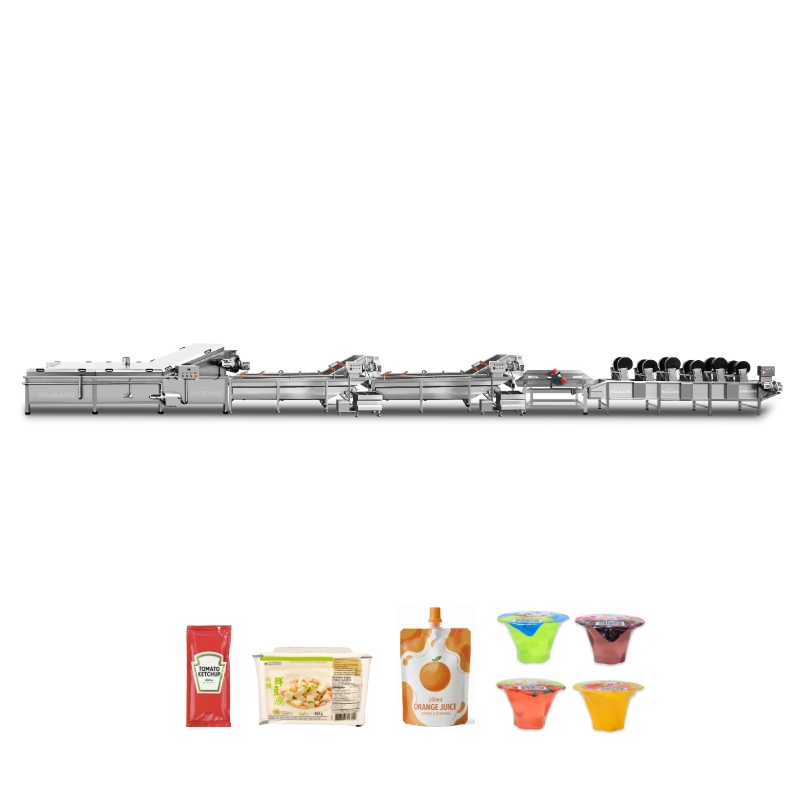 خط تعقيم التبريد والتجفيف