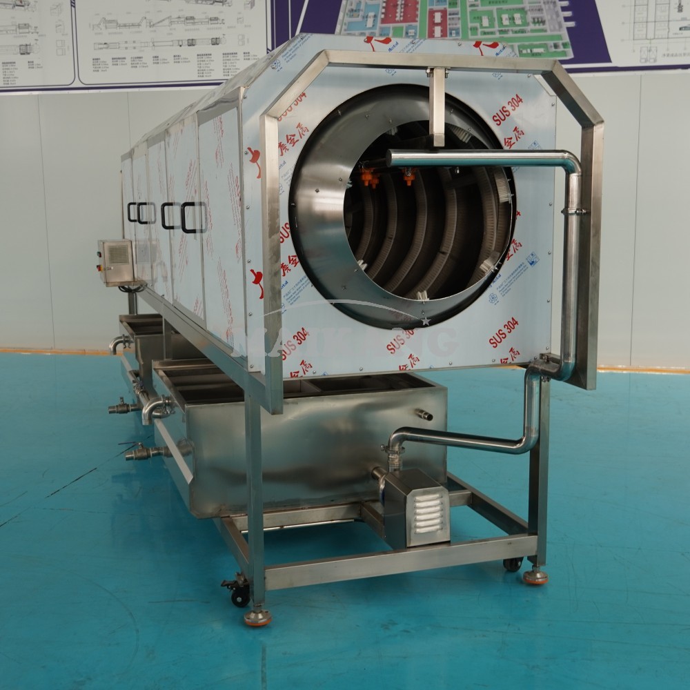 كيف تحسن آلات الغسل بالفقاعات سلامة الأغذية في الإنتاج واسع النطاق