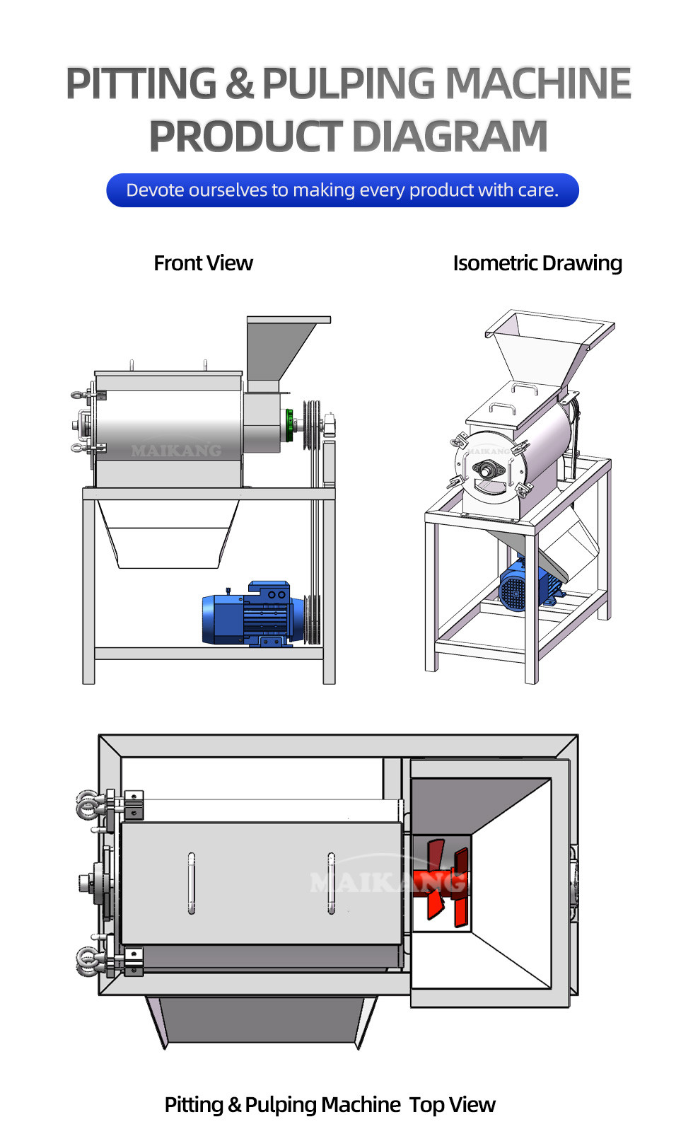 Fruit & Vegetable Pulping Machine Fruit & Vegetable Pulping Machine