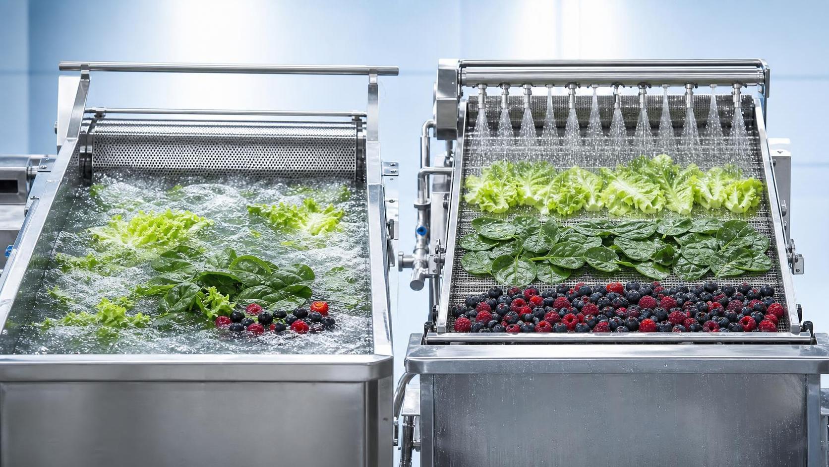 Vegetable Spray Washer vs Bubble Washer: Which Fits Delicate Produce Better?