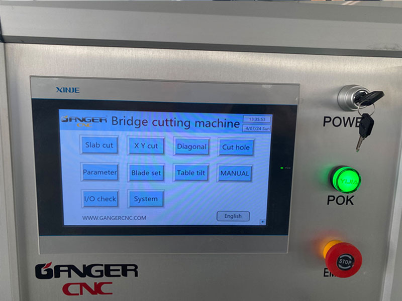 آلة قطع الجسور ذات 4 محاور GQ-3220BM (4+1)