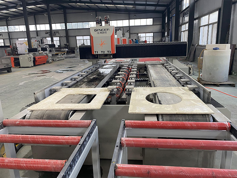 ماكينة CNC لقطع حوض المطبخ من الكوارتز GSY-83D