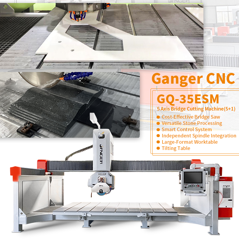 آلة قطع الجسر بخمس محاور (5+1) GQ-35ESM