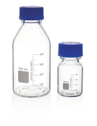 زجاجة الكواشف مع غطاء لولبي