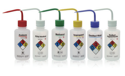 زجاجة غسيل الأمان