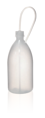 فم ضيق، مع أنبوب توزيع طويل