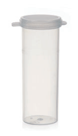 كوب عينات بغطاء قابل للقلب