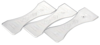 ملعقة بلاستيكية لمسحة الدم