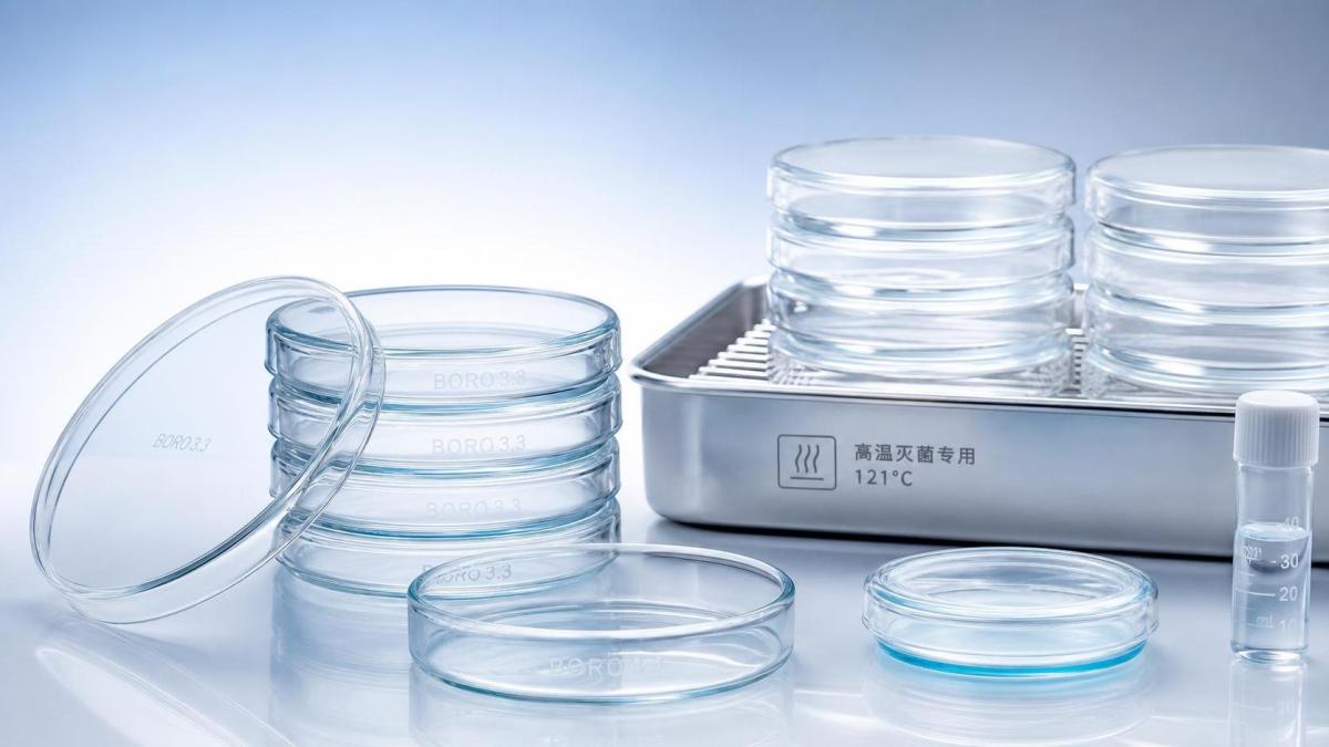 Why Choose Glass Petri Dish Sets for Repeated Lab Culturing and Heat Sterilization?