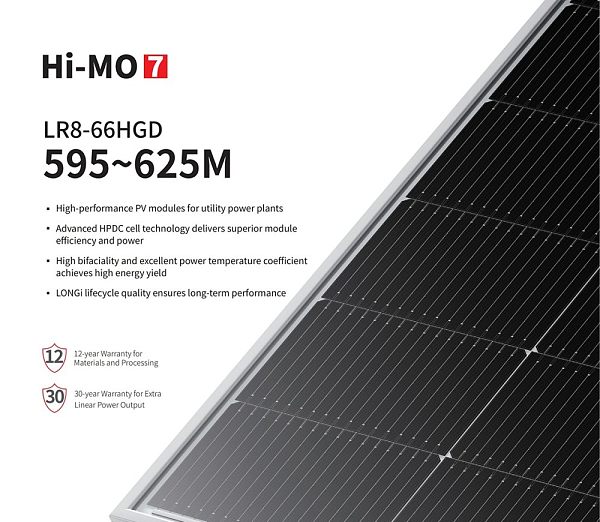 Hi-MO 7 LR8-66HGD 595 600 605 610 615 620 625M Hi-MO 7 LR8-66HGD 595 600 605 610 615 620 625M