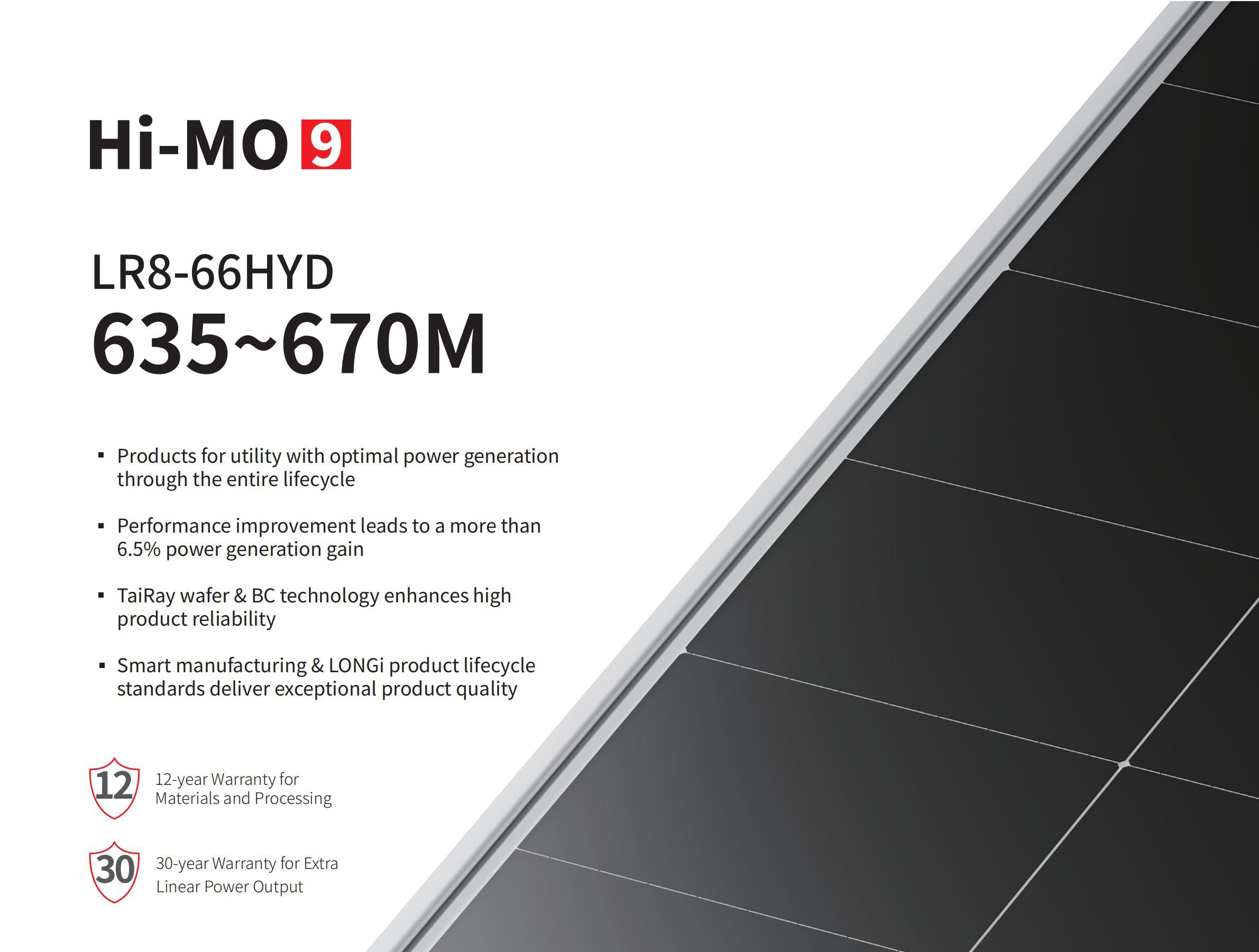 Hi-MO 9 LR8-66HYD 635~670M