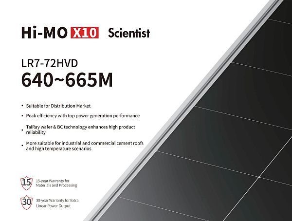 Longi Hi-MO X10 LR7-72HVD 640-655W