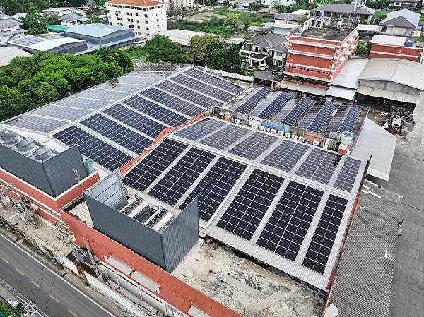 Thailand 537.95kW Industrial and Commercial Photovoltaic Project