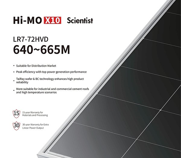 Hi--MO X10 Scientist LR7-72HVD 640-665M Hi--MO X10 Scientist LR7-72HVD 640-665M