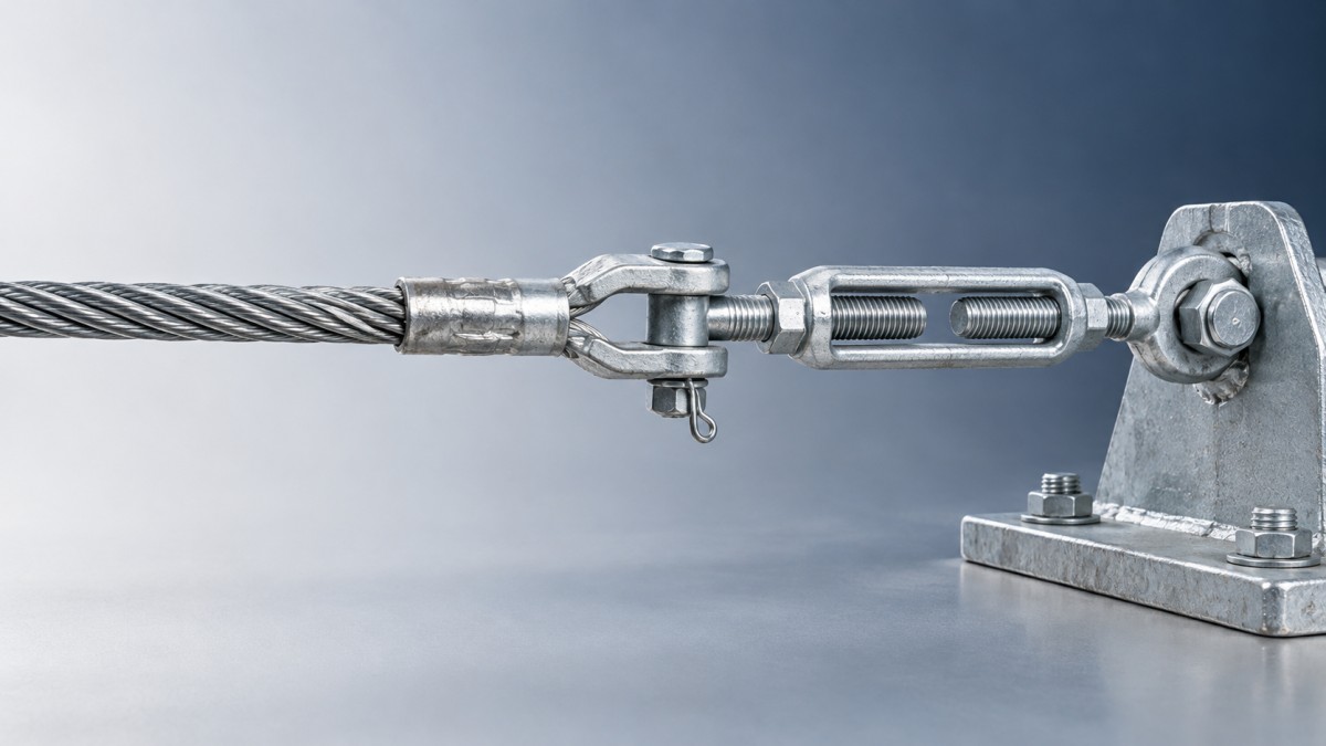 1x19 Galvanized Wire Strand for Guy Wires: Strength and Termination Choices جديلة سلك مجلفن 1x19 لأسلاك التثبيت: خيارات القوة والنهايات