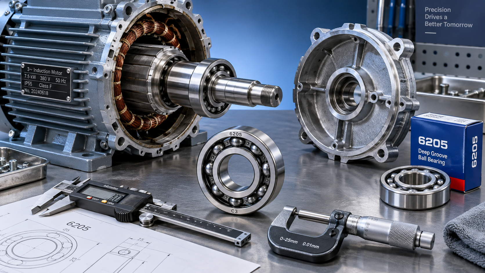 Low-Cost vs Premium 6205 Bearings: Evaluating Motor Replacement Costs