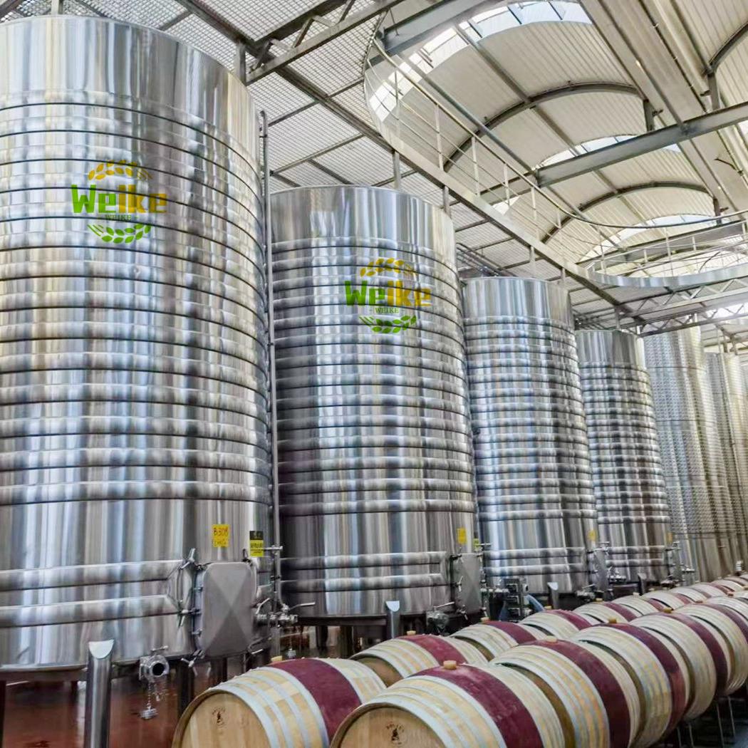 خزانات النبيذ مع ملف تبريد حلزوني