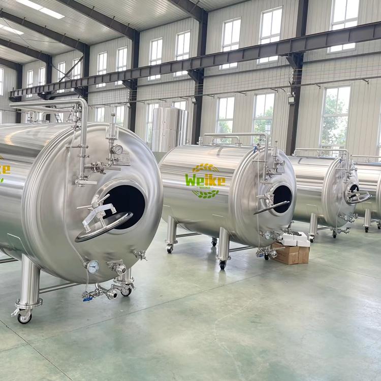 1000L خزان البيرة الفاتحة الأفقي