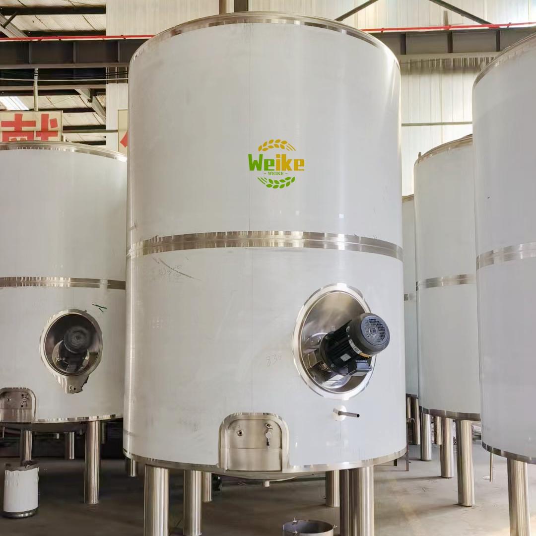 خزانات خلط الحليب المصنوعة من الفولاذ المقاوم للصدأ