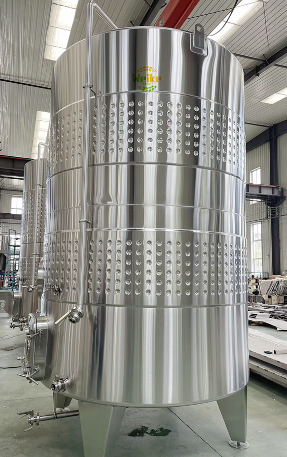 خزان تخمير النبيذ من الفولاذ المقاوم للصدأ