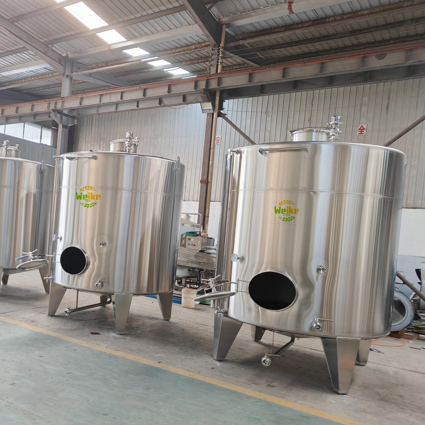 خزانات تخزين النبيذ المصنوعة من الفولاذ المقاوم للصدأ للبيع