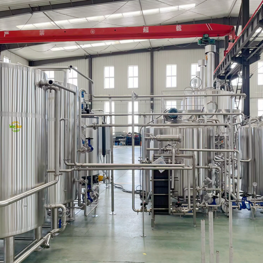 معدات مصنع بيرة ثلاثية الأوعية