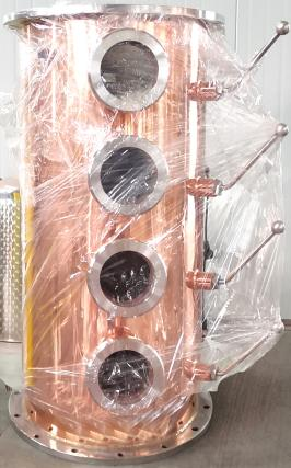 500L معدات تقطير الكحول بالارتداد لتقطير الفودكا والجن