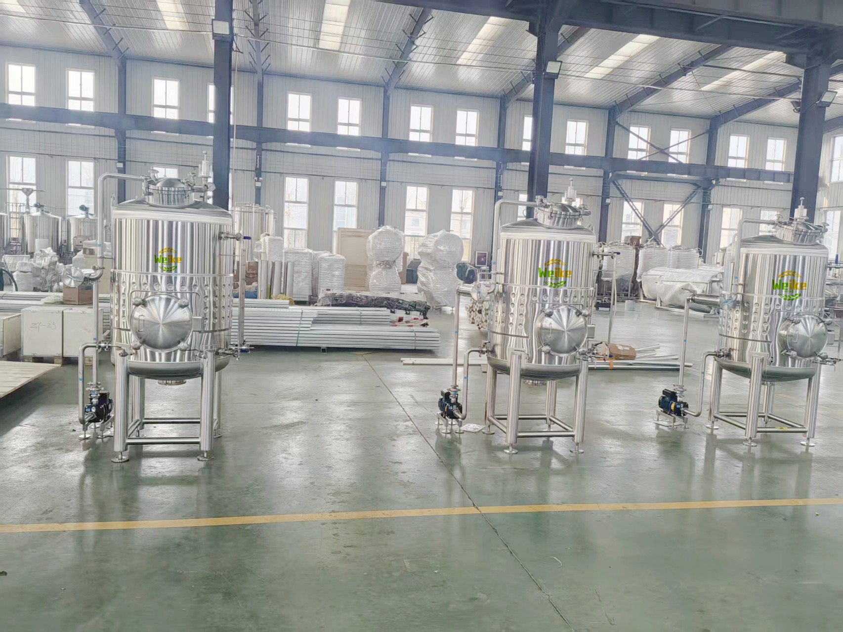 خزانات تخمير الشاي