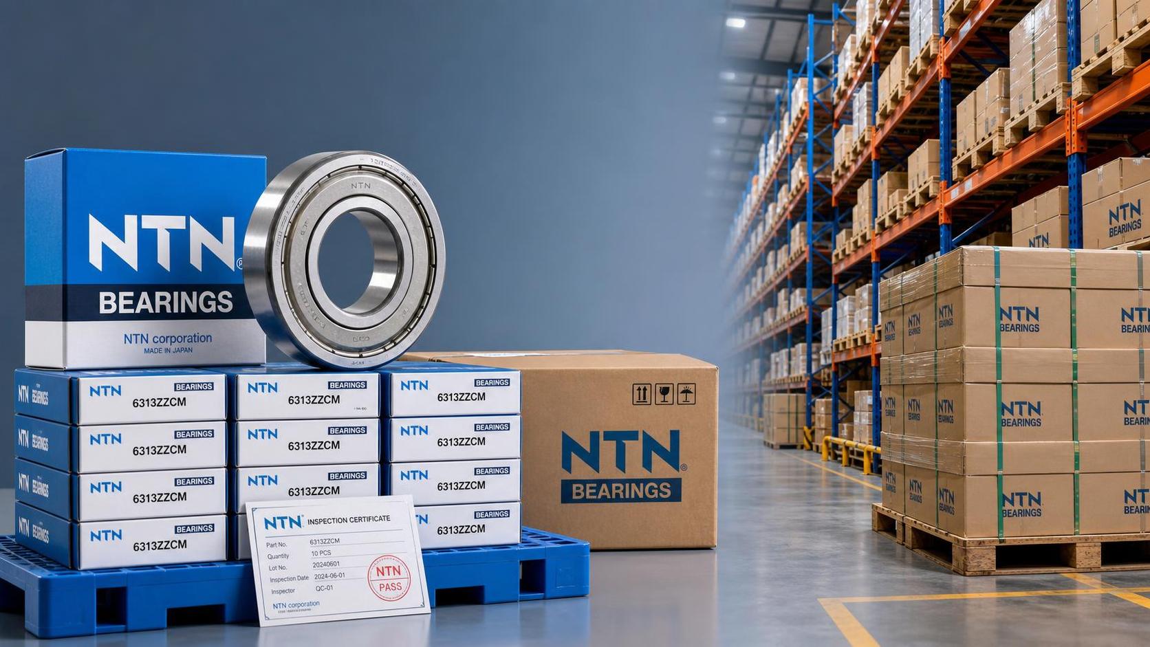 NTN 6313ZZCM للبيئات المتربة: الحدود الرئيسية