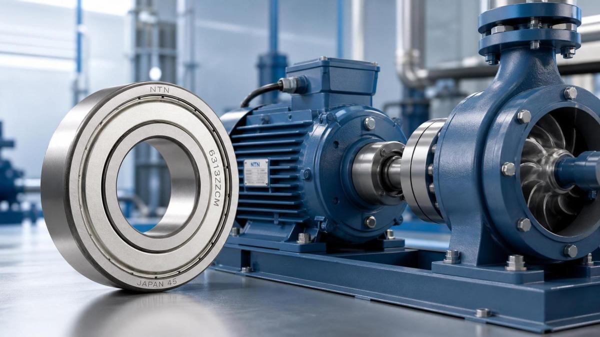 What Makes NTN-6313ZZCM a Common Choice for Standard Industrial Drives?