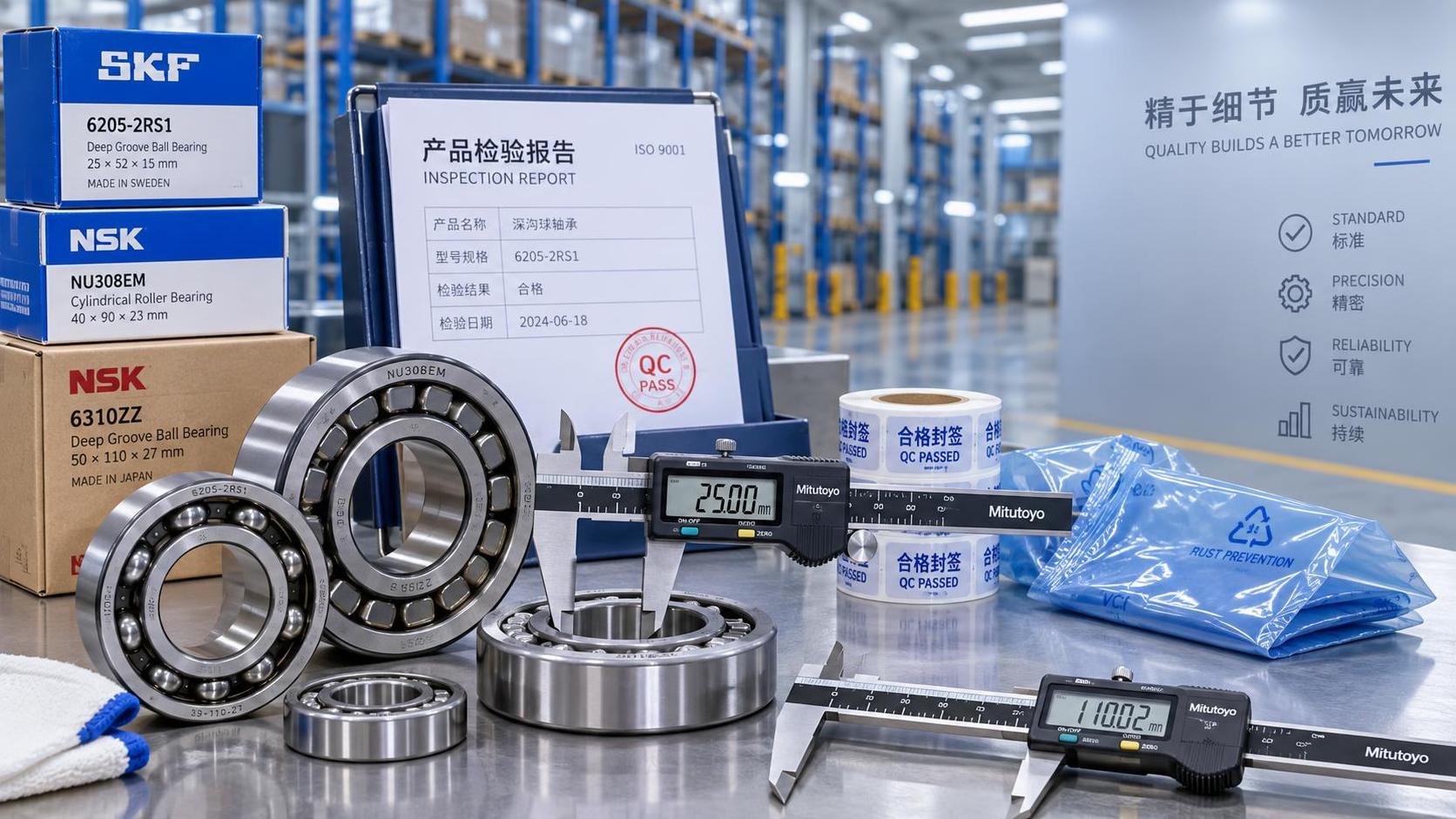 When to require third-party inspection from a China bearing manufacturer
