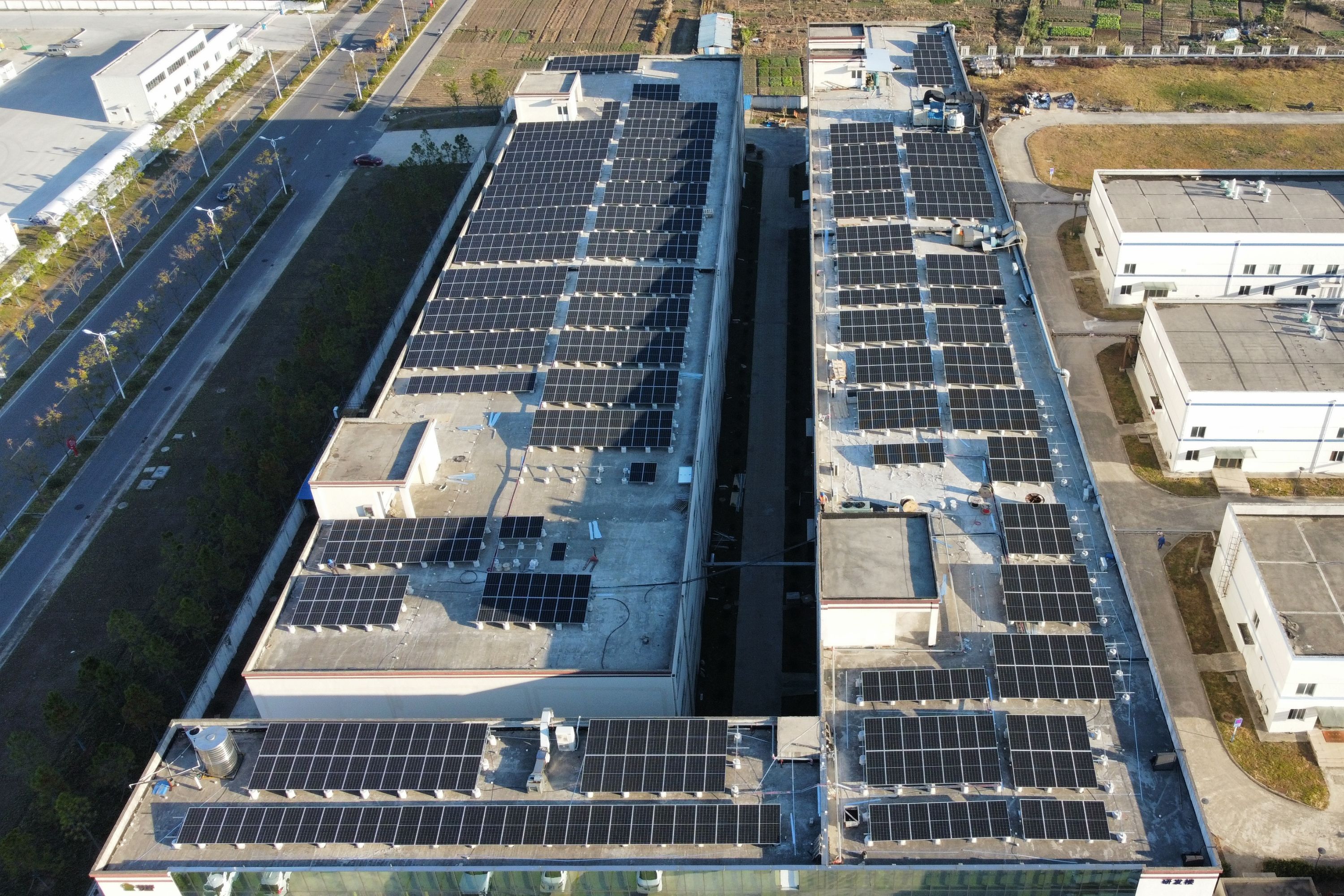 Food factory industrial and commercial photovoltaic project
