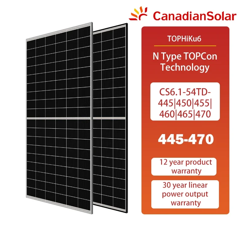 Canadian Solar TOPHiKu6 445-470w