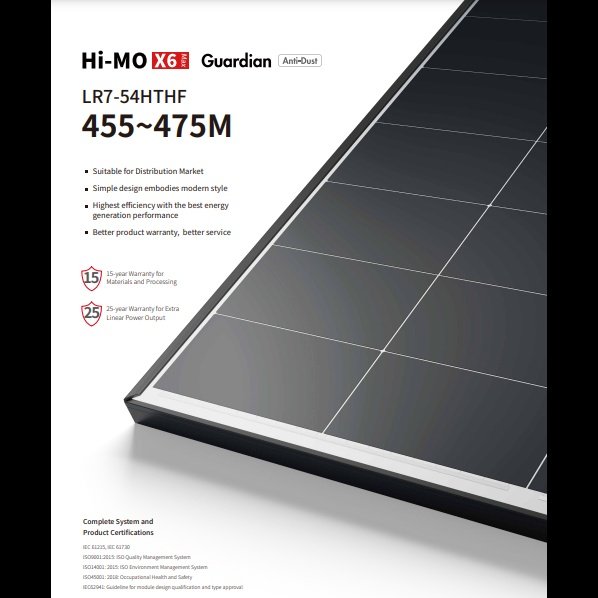 Longi Solar LR7-54HTHF 455-475M