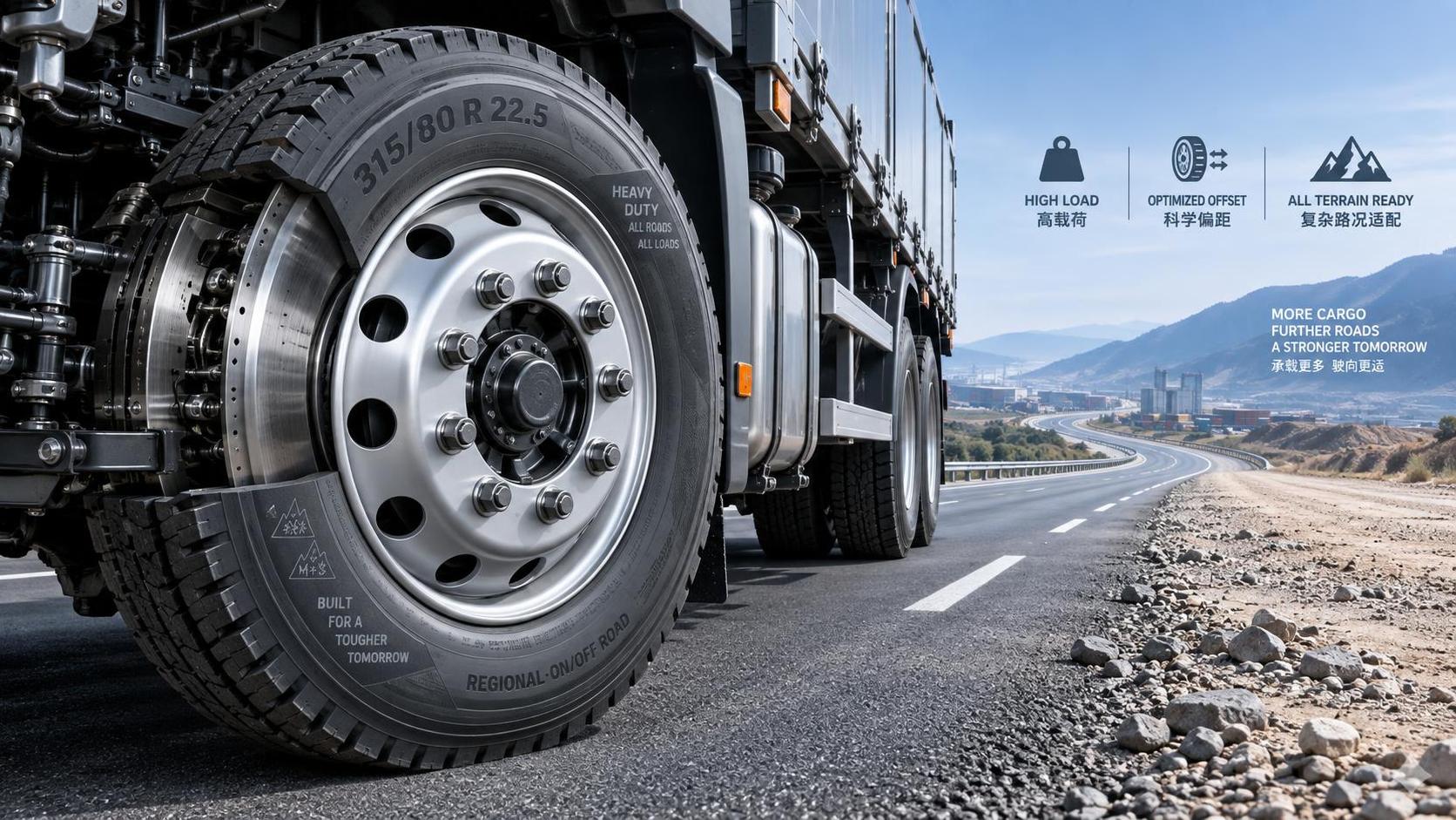Choosing Truck Wheels by Load Rating, Offset, Bolt Pattern, and Road Conditions