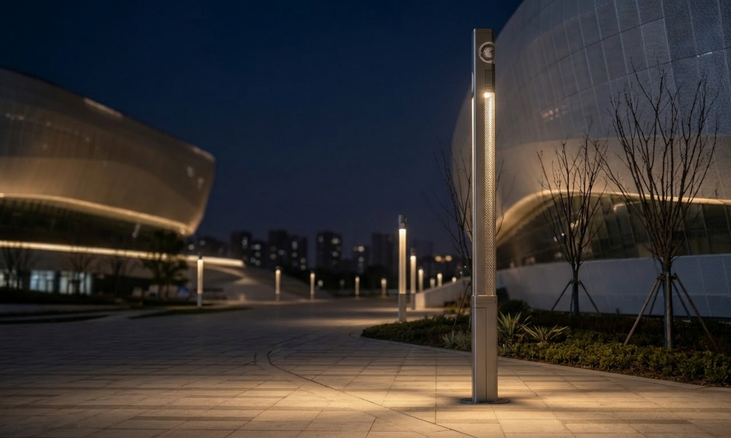 مشروع إضاءة المناظر الطبيعية للملعب - فعالية دولية