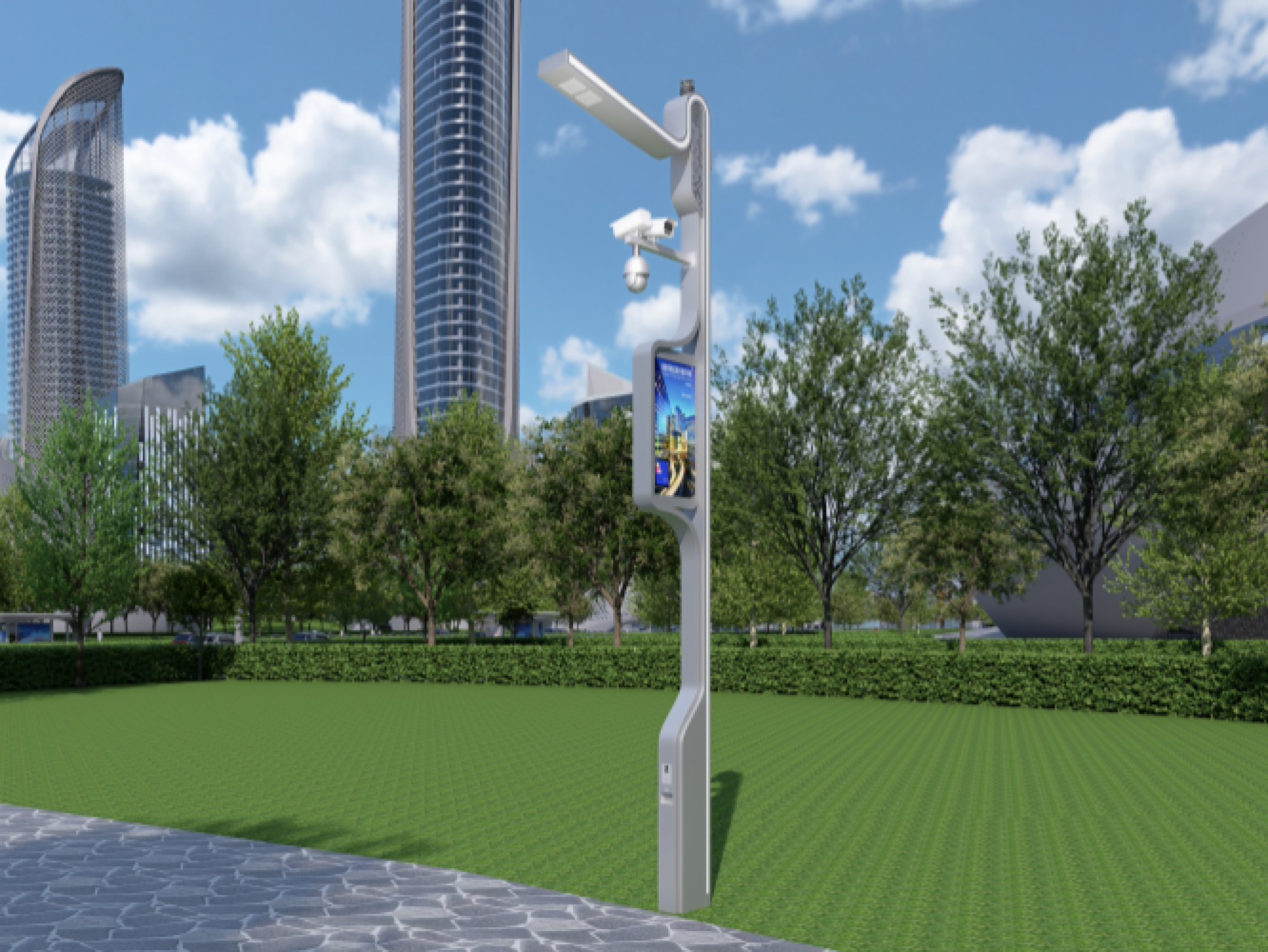 حلول إنارة الشوارع الذكية