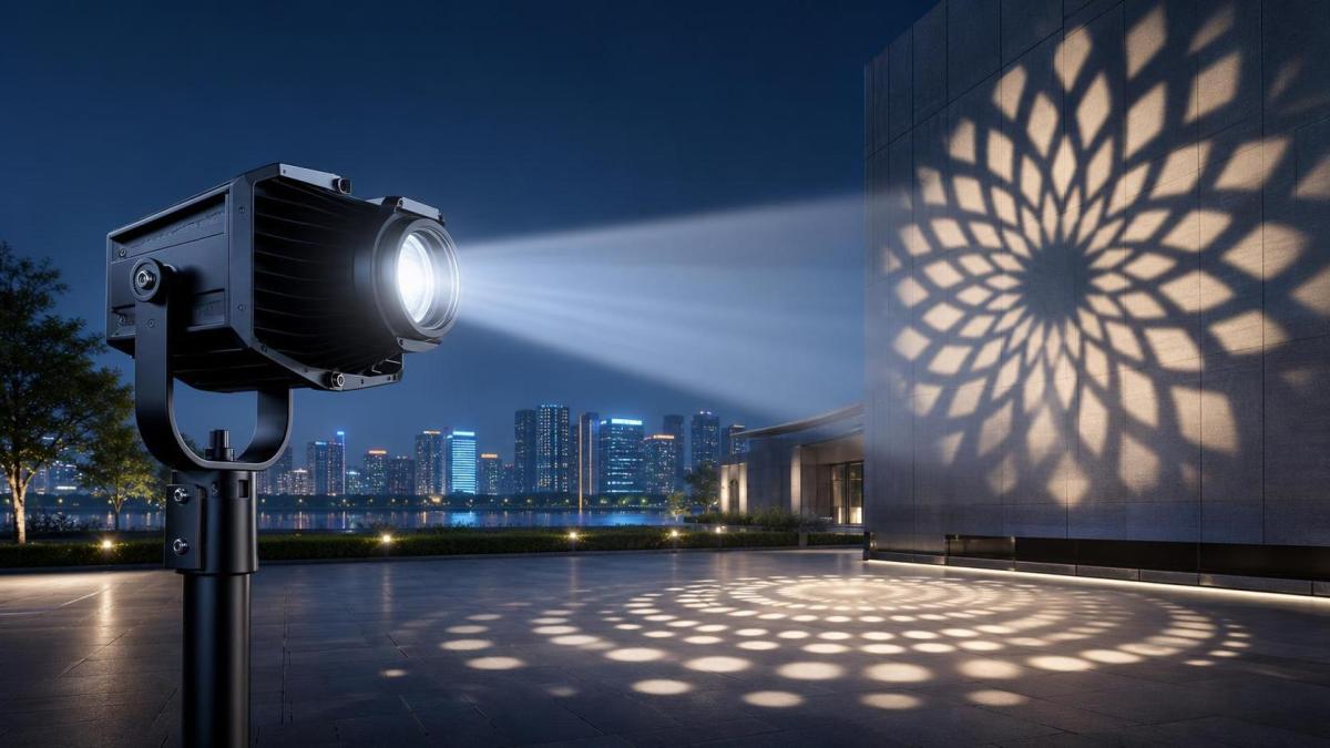 What Gobo Size and Projection Distance Work Best for an LED Pattern Projector?