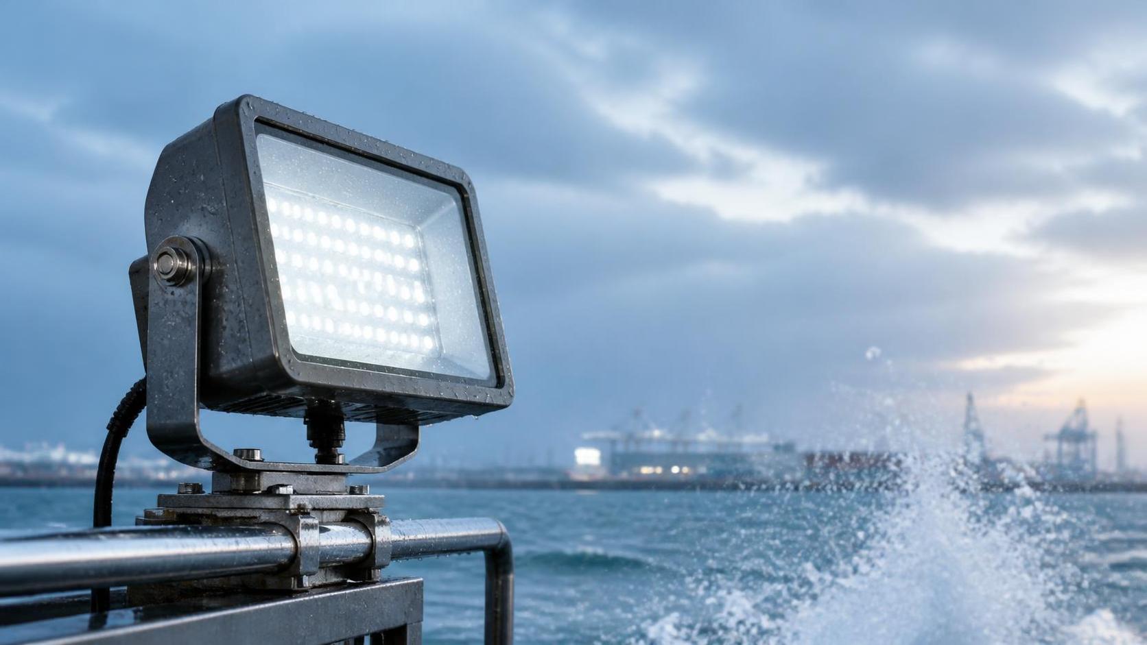 ما تصنيف IP الذي يحتاج إليه كشاف LED عالي القدرة للاستخدام في المناطق الساحلية؟