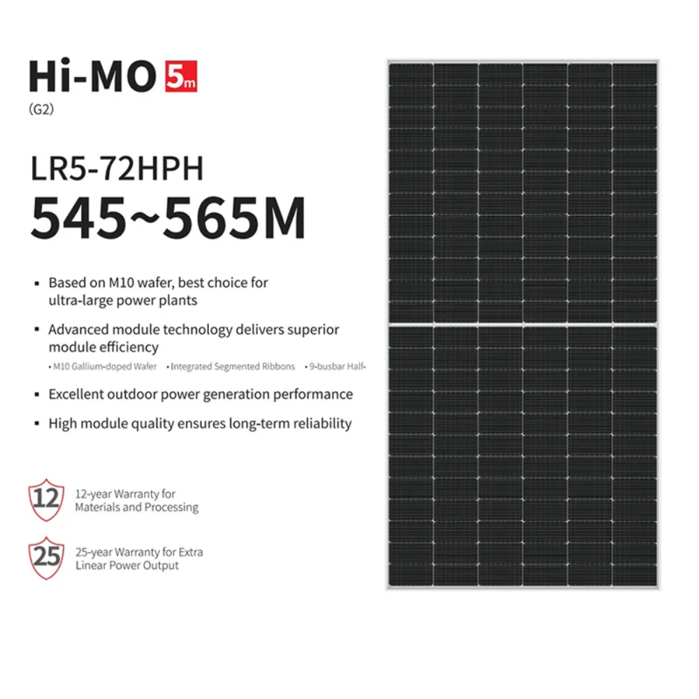 Longi Solar Hi-MO 5m LR5-72HPH 545-565M