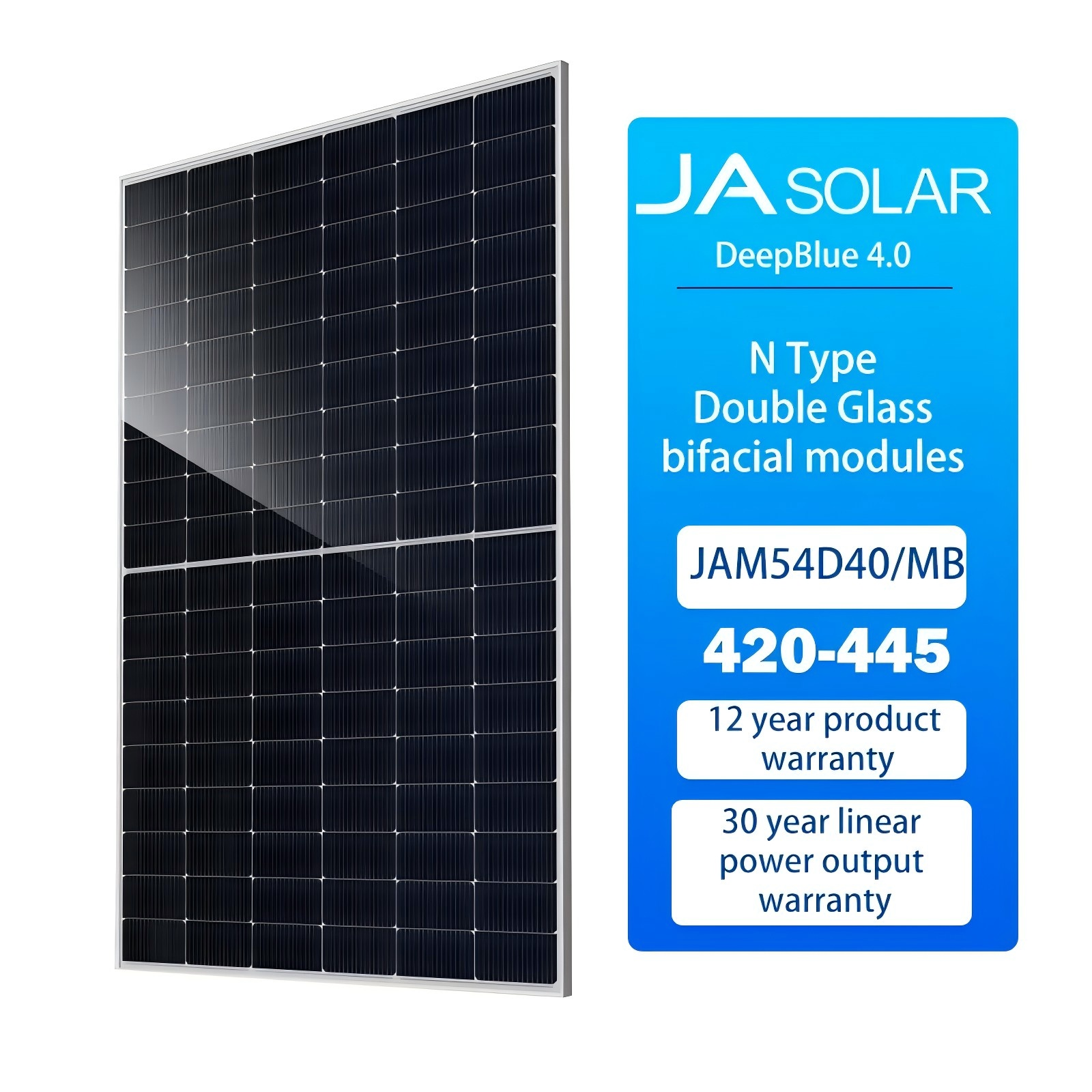 JA Solar JAM54D40MB 420-445W