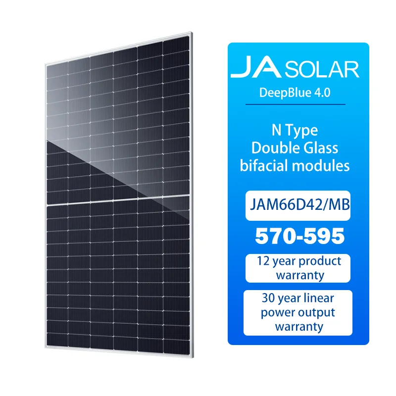 JA Solar JAM66D42MB 570-595W