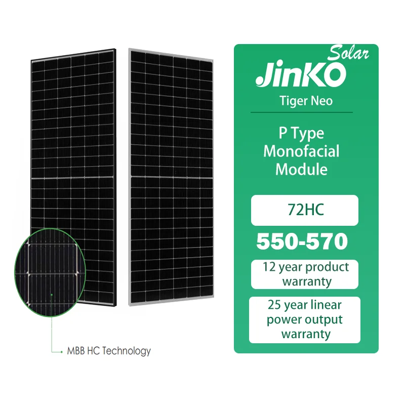 Jinko Tiger Pro 72HC-BDVP 550-570W