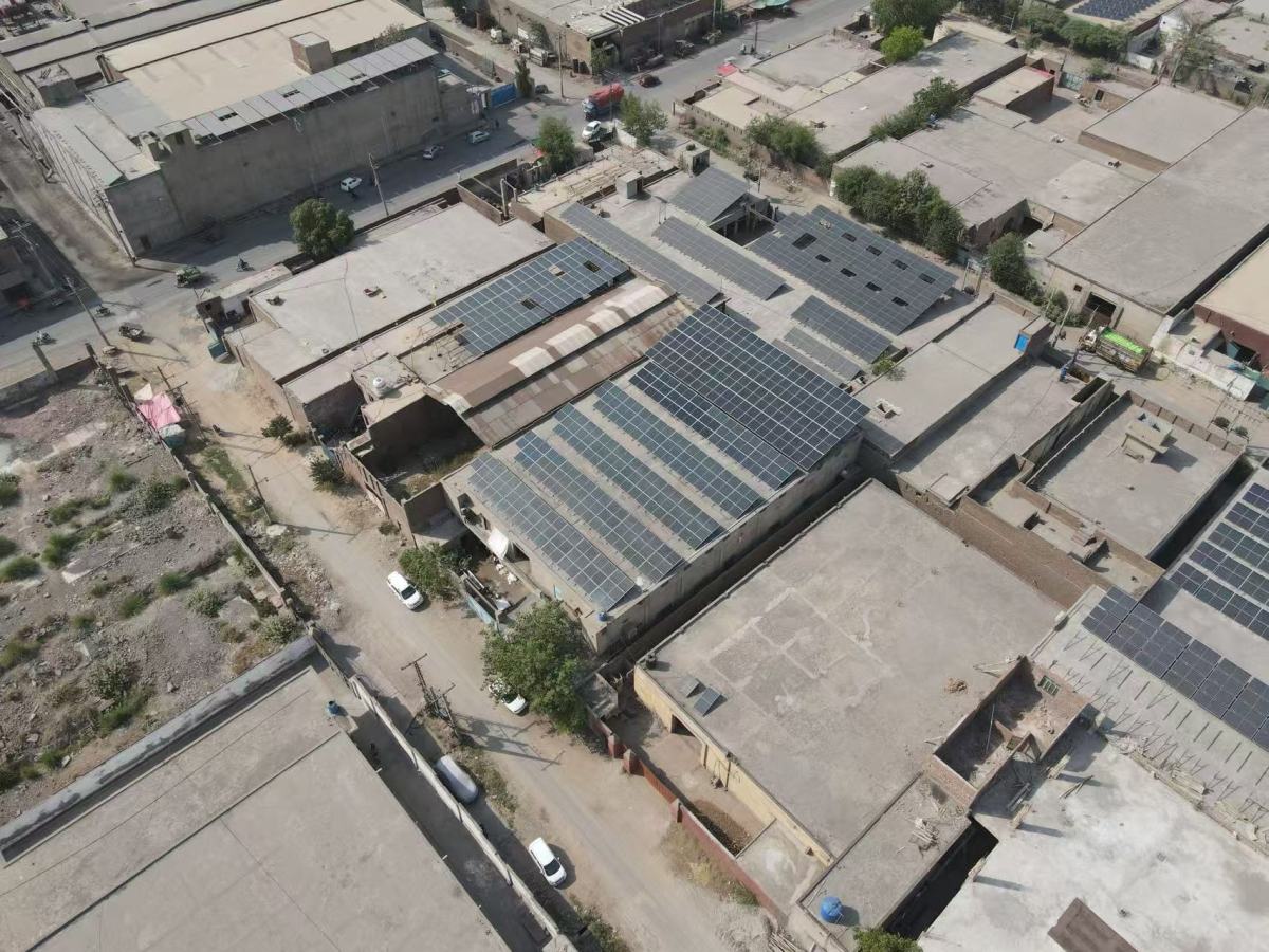 Three major textile enterprises in Faisalabad, Pakistan, have implemented industrial and commercial photovoltaic projects