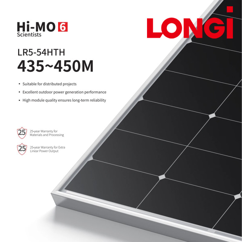 Hi-MO6 Scientists  LR5-54HTH 435~450M