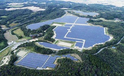 Transform the factory's empty roof into a power station